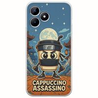 Brainrot - Cappuccino Assasino Realme Note 50 Flexible TPU (Διάφανη Σιλικόνη)