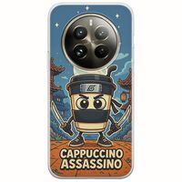 Brainrot - Cappuccino Assasino Realme 12 Pro 5G Flexible TPU (Διάφανη Σιλικόνη)