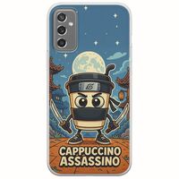 Brainrot - Cappuccino Assasino Samsung Galaxy M13 4G Flexible TPU (Διάφανη Σιλικόνη)