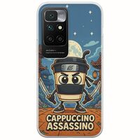 Brainrot - Cappuccino Assasino Xiaomi Redmi 10 2022 Flexible TPU (Διάφανη Σιλικόνη)