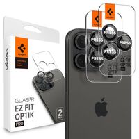 Μαύρο προστατευτικό κάμερας Spigen για iPhone 15 Pro