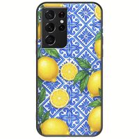 Lemon Garden Samsung Galaxy S21 Ultra Black TPU (Μαύρη Σιλικόνη)