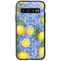 Lemon Garden Samsung Galaxy S10 Plus Groove TPU (Tempered Glass και TPU)