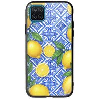 Lemon Garden Samsung Galaxy A12 Groove TPU (Tempered Glass και TPU)