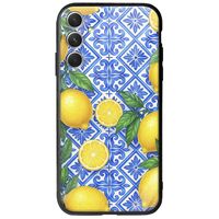 Lemon Garden Samsung Galaxy A34 5G Groove TPU (Tempered Glass και TPU)