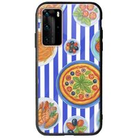 Mediterranean Feast Huawei P40 Pro Groove TPU (Tempered Glass και TPU)