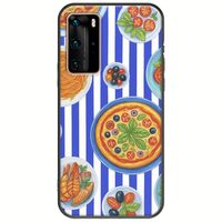 Mediterranean Feast Huawei P40 Pro Black TPU (Μαύρη Σιλικόνη)