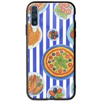 Mediterranean Feast Samsung Galaxy A50 Groove TPU (Tempered Glass και TPU)