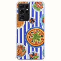 Mediterranean Feast Samsung Galaxy S21 Ultra Flexible TPU (Διάφανη Σιλικόνη)