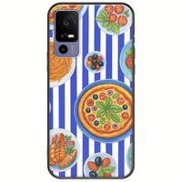 Mediterranean Feast TCL 40R 5G Black TPU (Μαύρη Σιλικόνη)