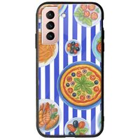 Mediterranean Feast Samsung Galaxy S22 Groove TPU (Tempered Glass και TPU)