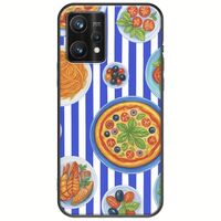 Mediterranean Feast Realme 9 Pro Plus Black TPU (Μαύρη Σιλικόνη)