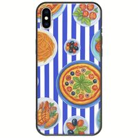 Mediterranean Feast iPhone XS Max Black TPU (Μαύρη Σιλικόνη)