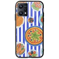 Mediterranean Feast Realme 9 4G Groove TPU (Tempered Glass και TPU)