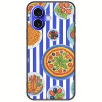 Mediterranean Feast iPhone 16 Black TPU (Μαύρη Σιλικόνη)