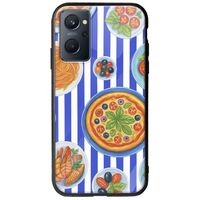 Mediterranean Feast Realme 9i Groove TPU (Tempered Glass και TPU)