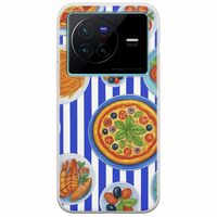 Mediterranean Feast Vivo X80 Flexible TPU (Διάφανη Σιλικόνη)