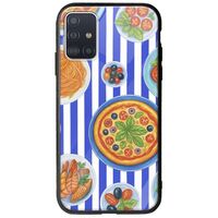 Mediterranean Feast Samsung Galaxy A51 Groove TPU (Tempered Glass και TPU)