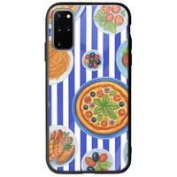 Mediterranean Feast Samsung Galaxy S20 Plus Groove TPU (Tempered Glass και TPU)