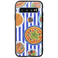 Mediterranean Feast Samsung Galaxy S10 Plus Groove TPU (Tempered Glass και TPU)