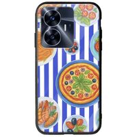 Mediterranean Feast Realme C55 Groove TPU (Tempered Glass και TPU)
