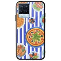 Mediterranean Feast Realme 8 / 8 Pro Groove TPU (Tempered Glass και TPU)