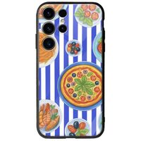 Mediterranean Feast Samsung Galaxy S25 Ultra 5G Groove TPU (Tempered Glass και TPU)