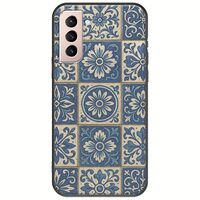 Aegean Mosaic Samsung Galaxy S21 Black TPU (Μαύρη Σιλικόνη)