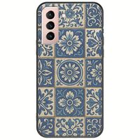 Aegean Mosaic Samsung Galaxy S22 Black TPU (Μαύρη Σιλικόνη)