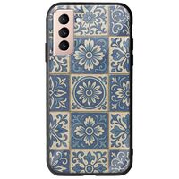 Aegean Mosaic Samsung Galaxy S21 Groove TPU (Tempered Glass και TPU)