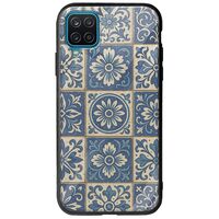 Aegean Mosaic Samsung Galaxy A12 Groove TPU (Tempered Glass και TPU)