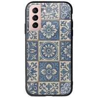 Aegean Mosaic Samsung Galaxy S22 Groove TPU (Tempered Glass και TPU)