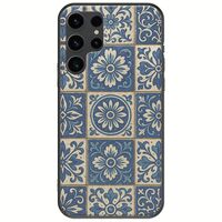 Aegean Mosaic Samsung Galaxy S23 Ultra 5G Black TPU (Μαύρη Σιλικόνη)