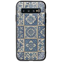 Aegean Mosaic Samsung Galaxy S10 Plus Groove TPU (Tempered Glass και TPU)