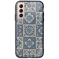 Aegean Mosaic Samsung Galaxy S21 FE 5G Groove TPU (Tempered Glass και TPU)