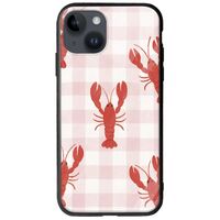 Lobster Picnic iPhone 15 Plus Groove TPU (Tempered Glass και TPU)