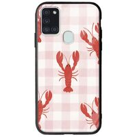 Lobster Picnic Samsung Galaxy A21s Groove TPU (Tempered Glass και TPU)