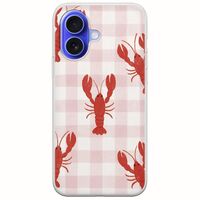 Lobster Picnic iPhone 16 Flexible TPU (Διάφανη Σιλικόνη)