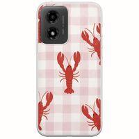 Lobster Picnic Motorola Moto G04 Flexible TPU (Διάφανη Σιλικόνη)
