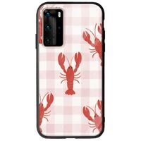 Lobster Picnic Huawei P40 Pro Groove TPU (Tempered Glass και TPU)