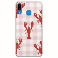 Lobster Picnic Samsung Galaxy A20e Flexible TPU (Διάφανη Σιλικόνη)