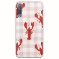Lobster Picnic Samsung Galaxy A7 2018 Flexible TPU (Διάφανη Σιλικόνη)