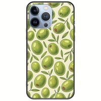 Olive Vibes iPhone 13 Pro Black TPU (Μαύρη Σιλικόνη)