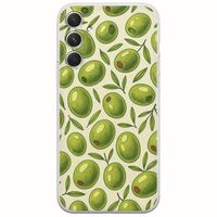 Olive Vibes Samsung Galaxy A34 5G Flexible TPU (Διάφανη Σιλικόνη)