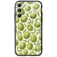 Olive Vibes Samsung Galaxy A34 5G Groove TPU (Tempered Glass και TPU)