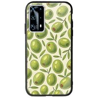 Olive Vibes Huawei P40 Groove TPU (Tempered Glass και TPU)