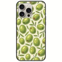 Olive Vibes iPhone 16 Pro Black TPU (Μαύρη Σιλικόνη)