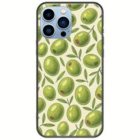 Olive Vibes iPhone 14 Pro Max Black TPU (Μαύρη Σιλικόνη)