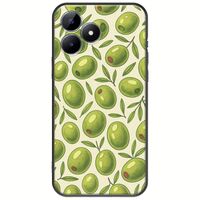 Olive Vibes Realme C51 Black TPU (Μαύρη Σιλικόνη)