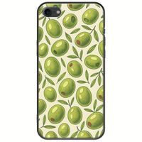 Olive Vibes iPhone 8 Black TPU (Μαύρη Σιλικόνη)